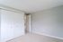 carpeted bedroom with large closet