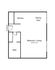 studio apartment floor plan at Park Place Norristown