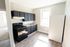 Modern kitchen with large window