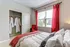 Model unit bedroom for Andover Park apartments in Columbus OH