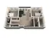 3D floor plan showcasing 2 spacious bedrooms, a cozy open living area, modern kitchen, and elegant bathrooms.