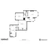 Contemporary floor plan showcasing 1 bedroom, spacious living and dining areas, large kitchen, and entryway, designed by Sunset Property Solutions.