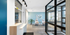 Building entrance for furnished Oshawa rental