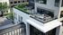 rooftop patio with comfy seating and patio dining sets
