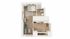 1-1G Student Housing Floorplan at Quad Phase II