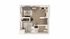 1-1H Student Housing Floorplan at Quad Phase II