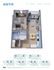 Elegant 3D floor plan for Koto B1A model featuring 1 bedroom and 1 bathroom. Includes a welcoming open-concept living and dining area, modern kitchen, and a cozy balcony. Total interior space is 581 sq ft, perfect for a contemporary lifestyle.