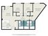 Modern floor plan showcasing 3 bedrooms, including a spacious primary suite, an inviting living room, and a contemporary kitchen. Ideal for comfortable living.