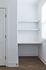 Convenient built in desk in secondary bedroom or work from home space.