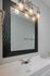 Bathroom with custom mirrors