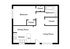 1 Bedroom Floorplan
