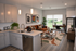 Modern kitchen & living area