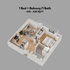 1-Bedroom + Balcony