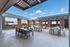 College Town, exterior, sky deck, out door seating, tables and chairs
