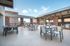 College Town, exterior, sky deck, out door seating, tables and chairs