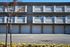 Elegant multi-unit apartment exterior with spacious balconies and serene landscaping with vibrant yellow flowers.