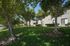Inviting apartment complex with lush green lawns and mature trees, offering serene outdoor space and modern living.