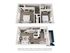 Modern 3D floor plan showcasing two bedrooms, a spacious living area, sleek kitchen, and private outdoor balcony.