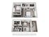Modern 2-story apartment floor plan showcasing 2 cozy bedrooms, a functional kitchen, spacious living area, and a charming balcony.