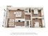Contemporary 3D floor plan showcasing a spacious apartment with two cozy bedrooms, a sleek open kitchen, and a bright living area. Ideal for modern living.