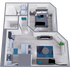 A1 Classic floor plan featuring 1 bedroom 1 bathroom