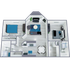 B1 Classic floor plan featuring 2 bedrooms 2 bathrooms