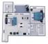 A4 Renovated floor plan featuring 1 bedroom 1 bathroom