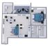 A5 Classic floor plan featuring 1 bedroom 1 bathroom