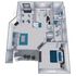 A2 Classic floor plan featuring 1 bedroom 1 bathroom