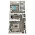 A1 Upgrade floor plan featuring 1 bedroom 1 bathroom