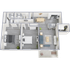B1 Classic floor plan featuring 2 bedrooms 1 bathroom