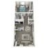 A1 Classic floor plan featuring 1 bedroom 1 bathroom