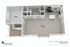 Modern 3D floor plan highlighting a spacious 1-bedroom layout with an open concept living area and sleek kitchen in Winchester, Virginia at Carl's Corner Apartments.