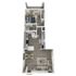Modern 3D floor plan showcasing a sleek apartment with a spacious living room, cozy bedroom, elegant kitchen, and stylish dining area. Perfect blend of comfort and functionality.