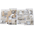 Elegant 3D floor plan with three bedrooms, a modern kitchen, and inviting living area for spacious living.