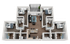 Cabana Beach San Marcos 4x4 Floor Plan Image