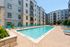 Axis West Campus Pool Courtyard