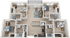 The Park on Morton 4x4 Balcony Platinum Floor Plan