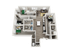Chic 3D floor plan showcasing 3 bedrooms, a modern kitchen, and an inviting open-concept living area, perfect for contemporary living.