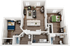 The Province Greensboro 2x2 Floor Plan