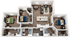 The Province Greensboro 3x3 Floor Plan