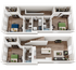 The Province Greensboro 3x3 Townhome Floor Plan