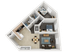 Method Townhomes 2 BD / 2 BA Floor Plan