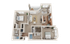 View at Legacy Oaks 2C Deluxe Floor Plan