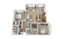 View at Legacy Oaks 2F Deluxe Floor Plan