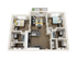Signature Hartwell Village B1 Floor Plan