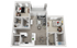 Campus Edge 2x2 Upgraded Floor Plan