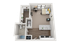 Greene Crossing Studio-4 Annex Floor Plan