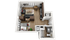 61 Vandy Studio C Floor Plan