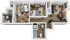 61 Vandy 2x2 D Floor Plan